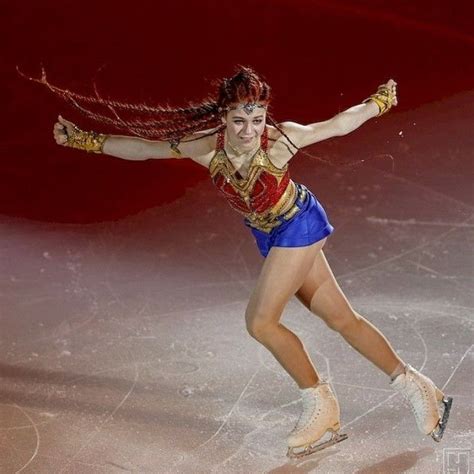 Alexandra Trusova Wonder Woman Russian Figure Skater Figure