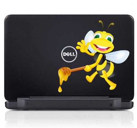 Honey Bee Laptop Stickers - TenStickers