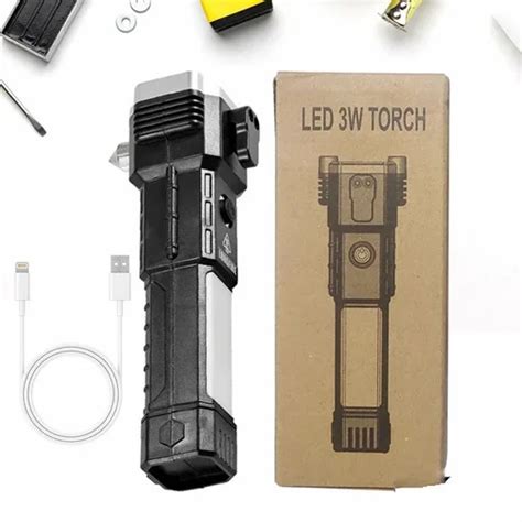 Rechargeable 3w Led Torch At Rs 180piece In Ahmedabad Id 2852059787630