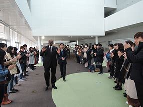 H E Amb S K Maina Mbs Gave A Lecture At Yokohama City University On