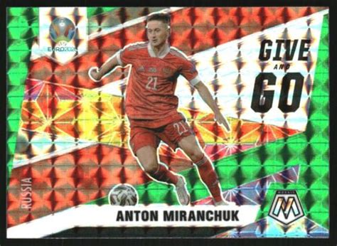 Panini Mosaic Uefa Euro Give And Go Mosaic Green Anton