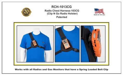 Holsterguy RCH 103CG Holster Radio Shoulder Chest Harness