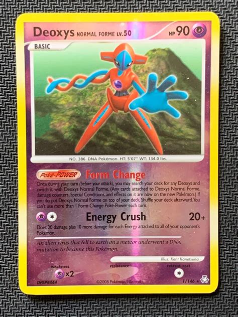 Deoxys Pokemon Legends Awakened Reverse Holo Nm Ebay