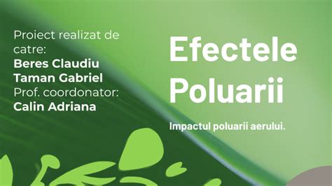 Efectele Poluarii By Zemano Corr On Prezi