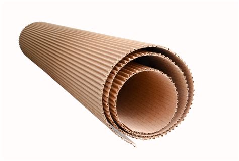 Single Face Corrugated Cardboard Roll 300mm X 75m