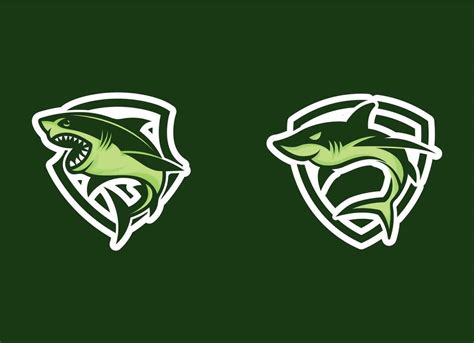 Shark Sports Logo Vector Art Icons And Graphics For Free Download