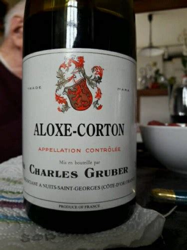 Charles Gruber Aloxe Corton Vivino US