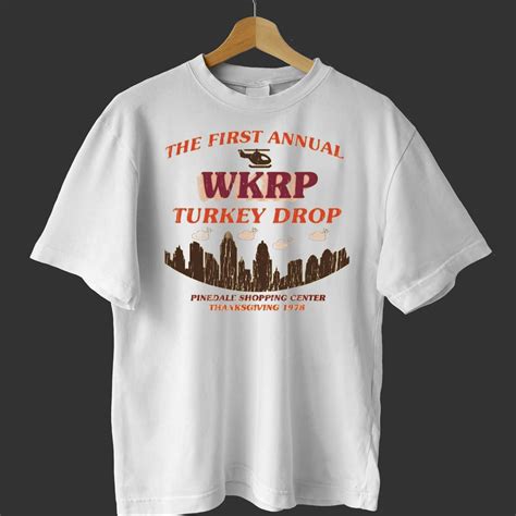 The First Annual Wkrp Turkey Drop Shirt Shibtee Clothing