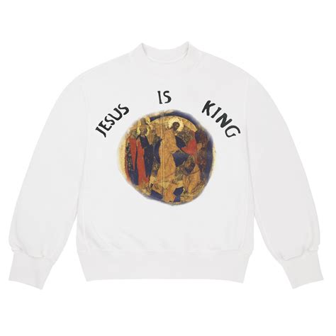 Jesus Is King Painting Crewneck Ii Kanye West Kanye West Adidas