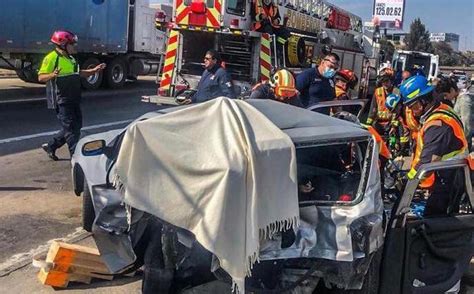 Choque En Carretera México Querétaro Deja Un Muerto Y Cinco Heridos