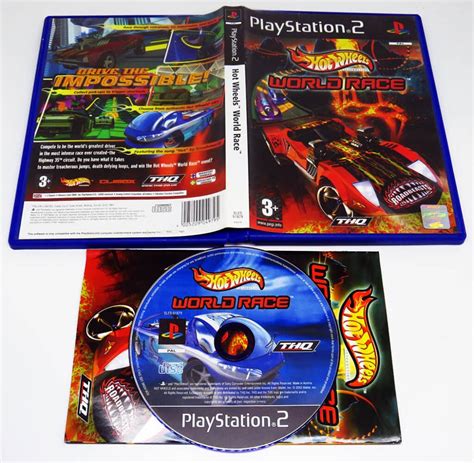 Hot Wheels World Race Ps2 Seminovo Play N Play