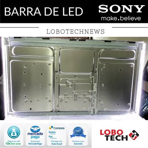 Kit Completo 2 Barras De Led Sony Kdl 46hx855 Novas Frete grátis