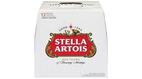 Stella Artois Premium Lager Beer Bottles Oz X Ct Wolverine