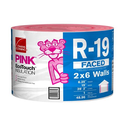 Owens Corning R Pink Kraft Faced Fiberglass Insulation Continuous