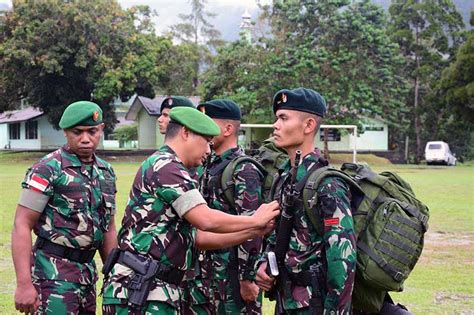 400 Prajurit TNI Yonif Raider 142 KJ Jambi Di Pegunungan Papua Ditarik