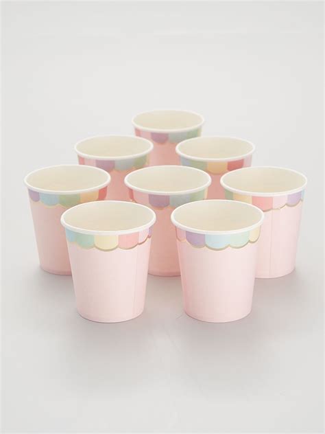 Gobelets En Carton Rose Kiabi