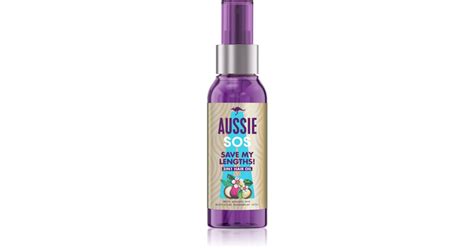 Aussie Sos Save My Lengths In Hair Oil Maitinamasis Plauk Aliejus