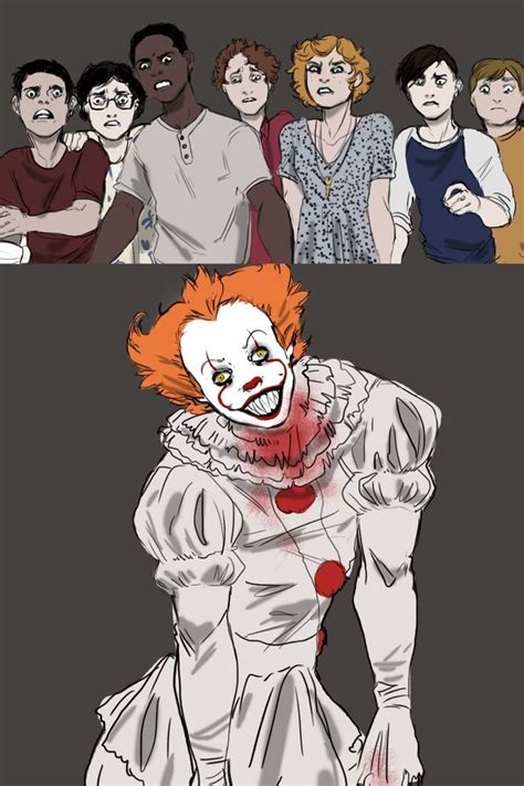 Pennywise Рисунки Клоуны Фан арт