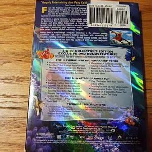 Disney Pixar Media Disney Pixar Finding Nemo Collectors Edition On