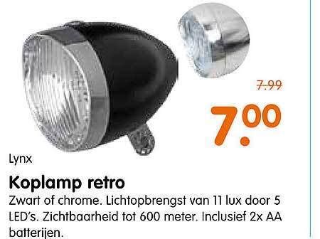 Lynx Koplamp Retro Aanbieding Bij Plentyparts