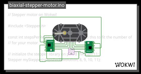 Biaxial Stepper O Wokwi Esp32 Stm32 Arduino Simulator