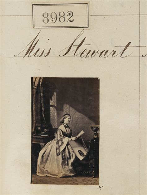 Npg Ax58805 Miss Stewart Portrait National Portrait Gallery