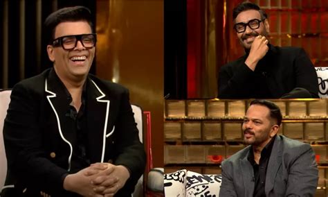 Koffee With Karan Ajay Devgn Rohit Shetty Speak About Ranveer