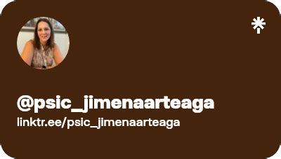 Psic Jimenaarteaga Instagram Linktree