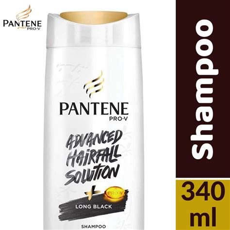 Pantene Advanced Hair Fall Solution Long Black Shampoo 340ml