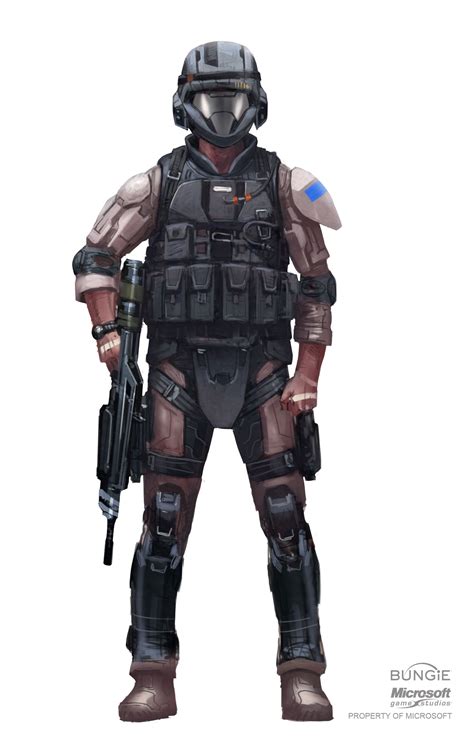 Artstation Iteration On Halo S Odst Isaac Hannaford Halo Halo