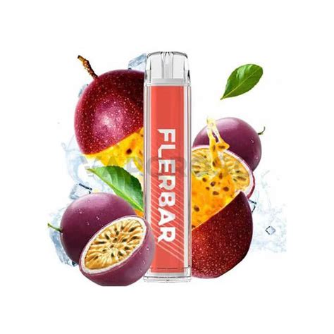 Flerbar Passion Fruit 600 Puff Usa E Getta Vaporoso