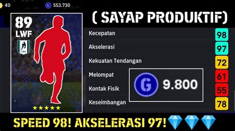 Gp Speed Akselerasi Drible Underrated Lwf