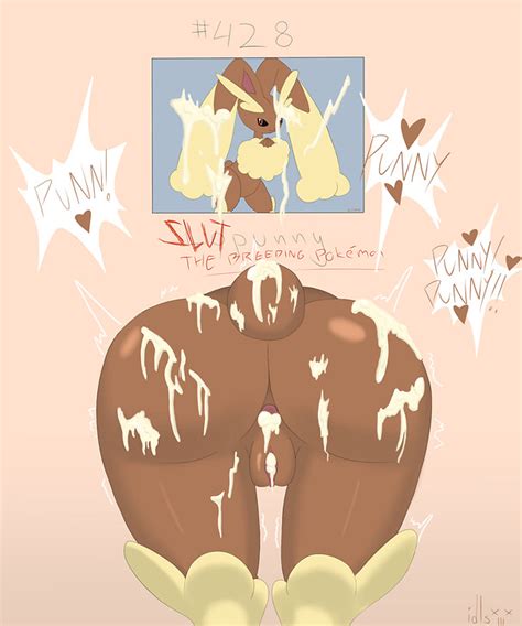 Rule 34 Anthro Cum In Ass Cum In Pussy Cum On Ass Furry Lopunny Picture On Wall Pokémon