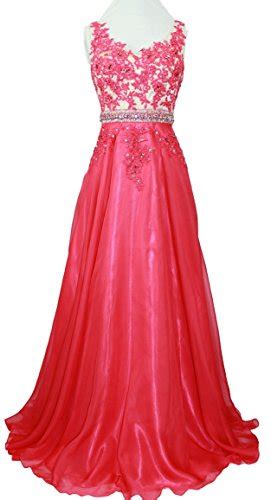 Meier Women S Embroidery Lace Beaded Prom Evening Chiffon Pageant