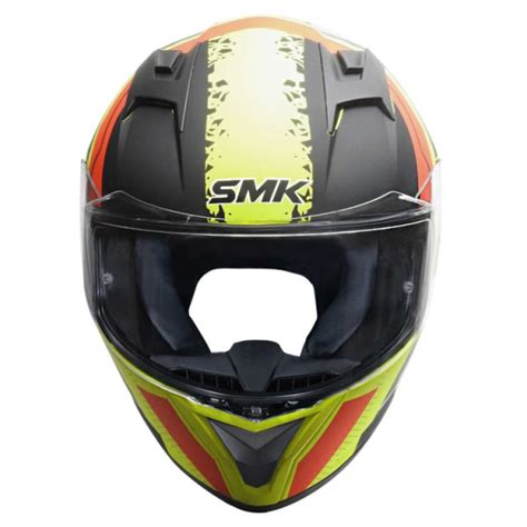 Casco Smk Stellar Swank Amarillo Mate Xl