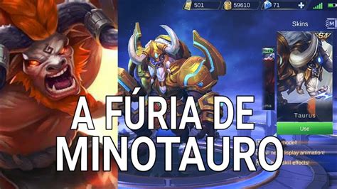 GAMEPLAY MINOTAURO DICAS E BUILDS PARTIDA COMPLICADA YouTube