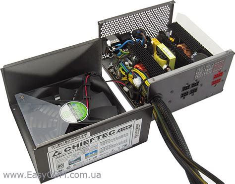 Обзор и тестирование блока питания CHIEFTEC APS-650C GECID.com.