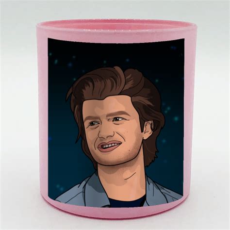 Colourful Christmas Baubles On Artwow Stranger Things Steve Harrington
