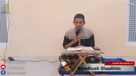 Kitab Riyadhus Shalihin Bab Taubat Hadits Part Youtube