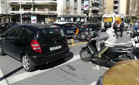 Una Persona Herida Tras Una Colisi N Entre Una Moto Y Un Coche De La