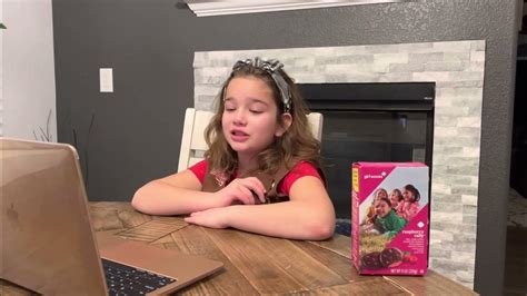 2023 Girl Scout Cookie Sales Pitch Youtube