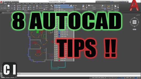 8 Autocad Tips For Better Drawings And Faster Drafting 2 Minute Tuesday