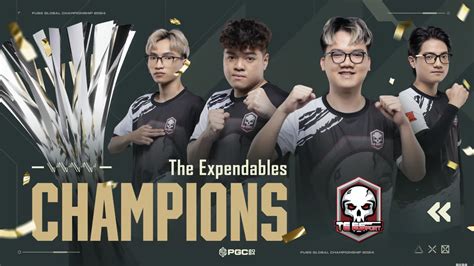 Nh V Ch Pubg Global Championship The Expendables Tin T C