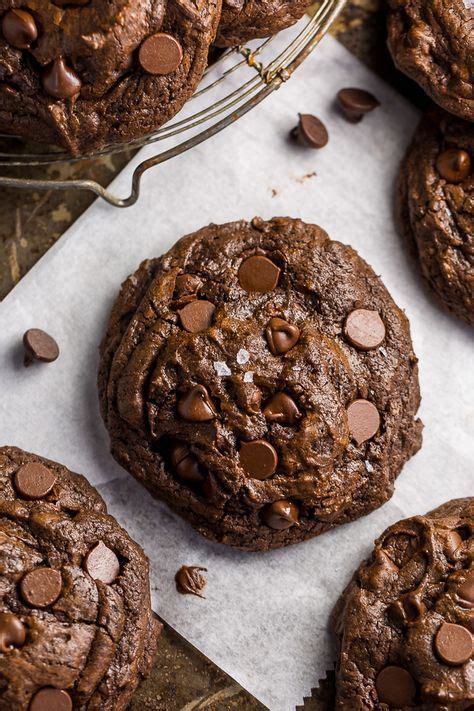 Soft Batch Double Chocolate Fudge Cookies Chocolate Fudge Cookies