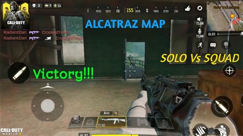 Victory With Only 9 Kills In Alcatraz Solo Vs Squad Call Of Duty