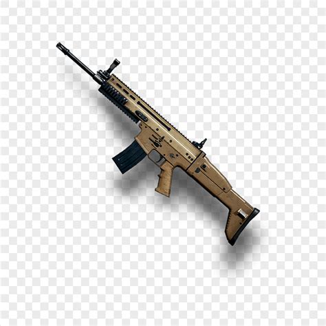 Hd Scar L Gun Pubg Weapon Png Citypng