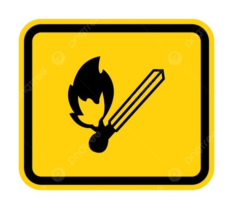 No Fire Ignition Symbol Sign Isolate On White Background Flame Vector