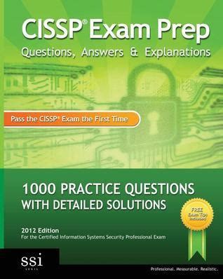 Cissp Exam Prep Questions Answers Explanations Cissp Practice