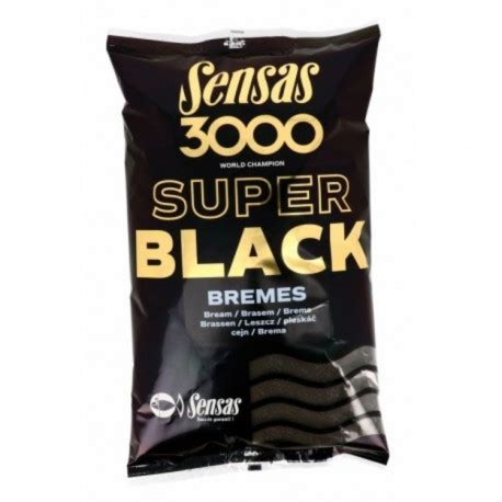 AMORCE 3000 SUPER BLACK BREMES 1KG SENSAS