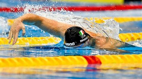 Mondiali di Nuoto Miressi è fuori dalla finale dei 100 metri stile